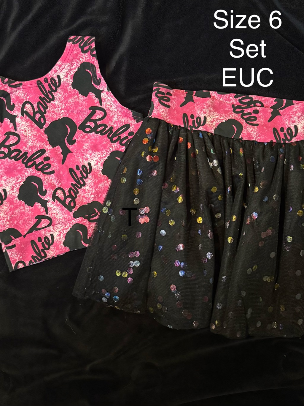Barbie Tank & Tulle Skirt By Sweet Petunia